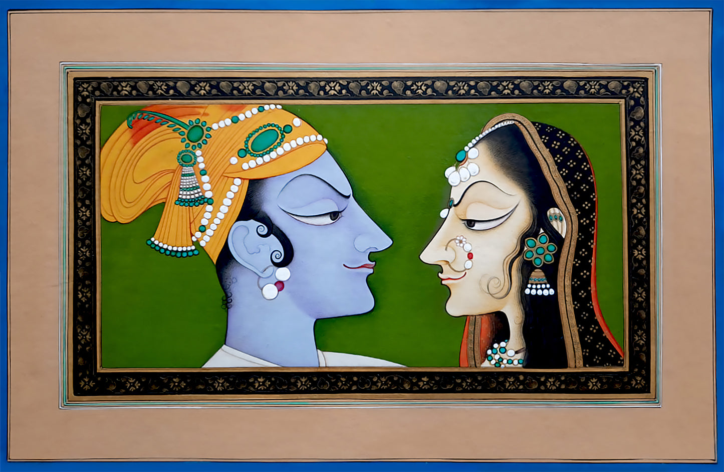 Radha and Krishna as Bani Thani