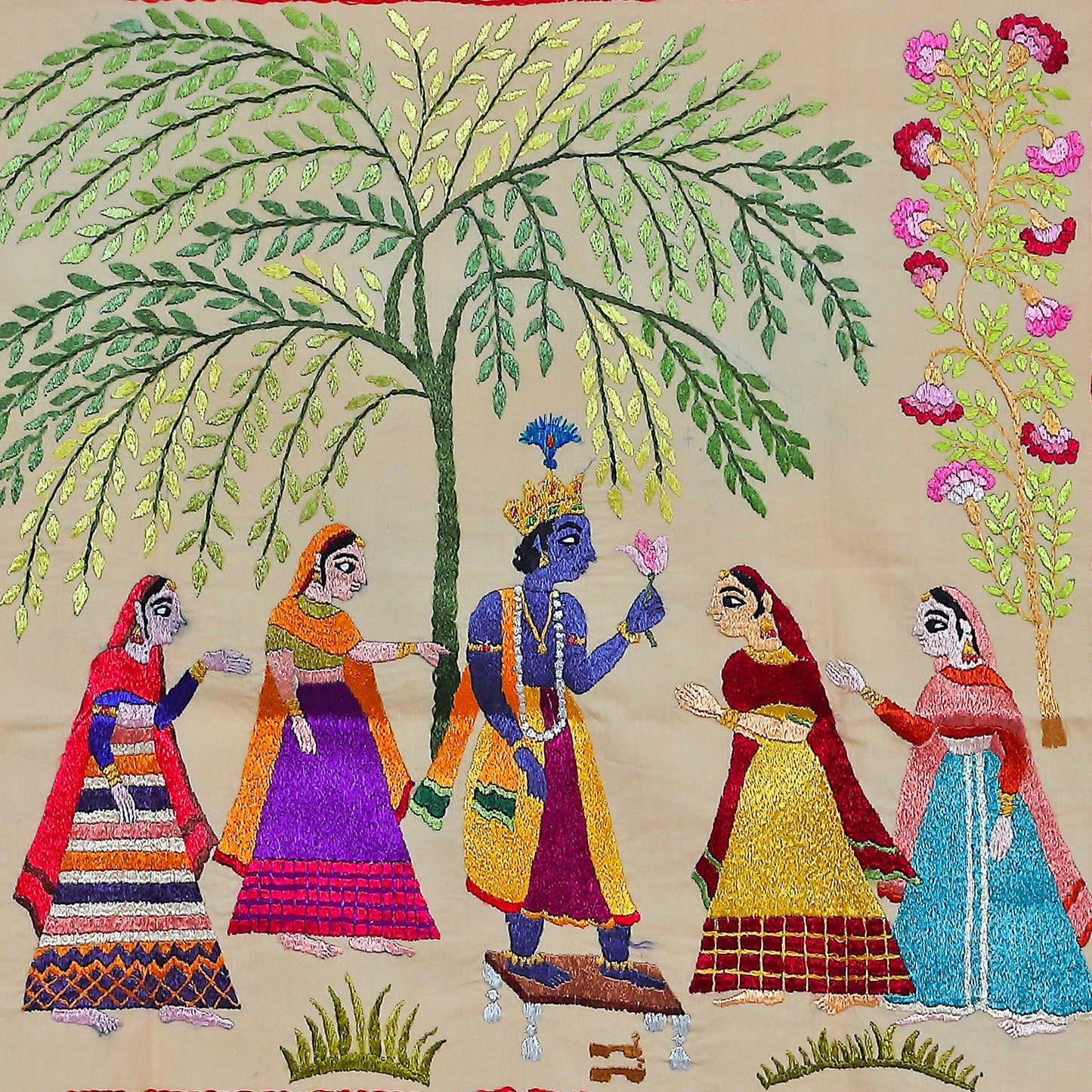 Krishna With Gopis