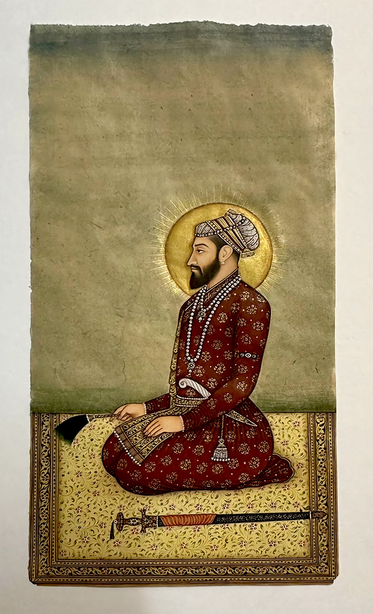 Bahadur Shah in repose