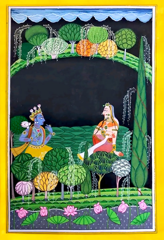 Radha Meets Krishna in the Jungle