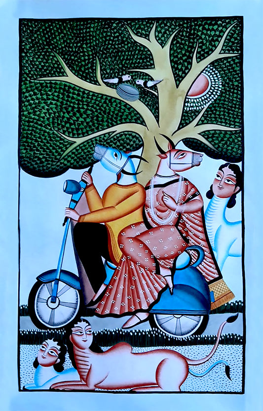 Modern Kalighat couple