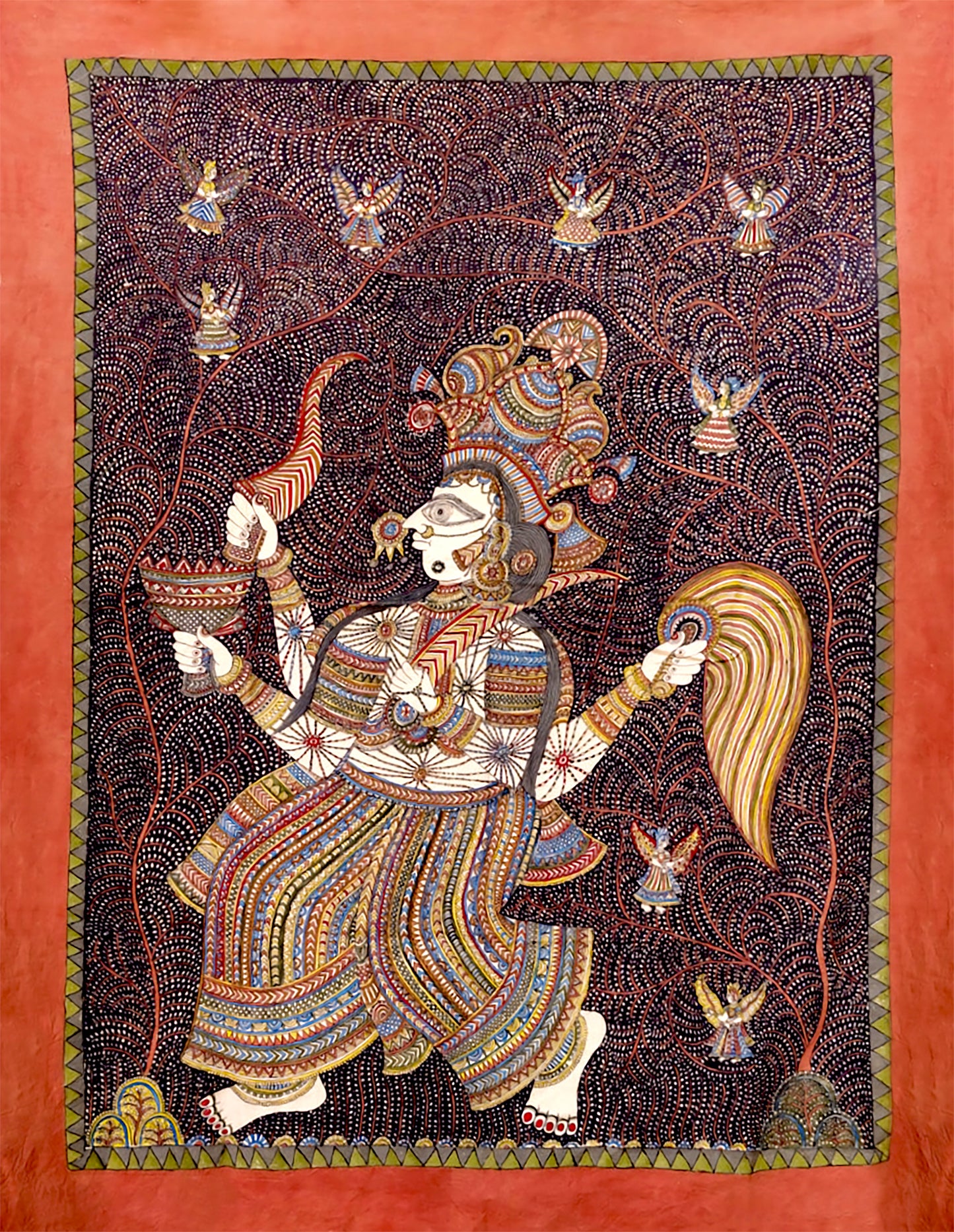 Sagat Mata with Apsaras